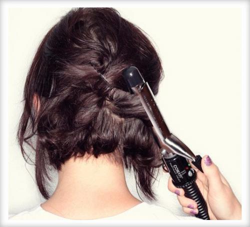 Как сделать прическу самой себе на короткие волосы. Как сделать прическу на короткие волосы?