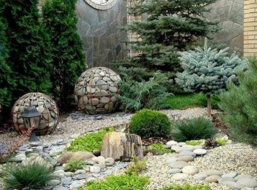 Можно ли использовать морскую гальку для украшений. Морская галька в ландшафте