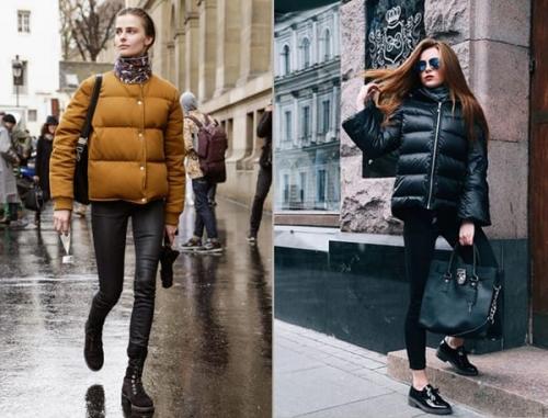 С чем носить объемную куртку. Модные модели пуховиков на осень-зиму 2019-2020