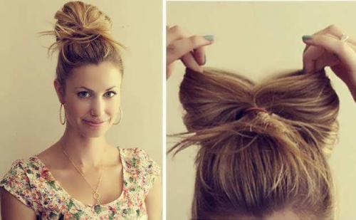 Как сделать высокую прическу своими руками. 10 модных высоких причесок