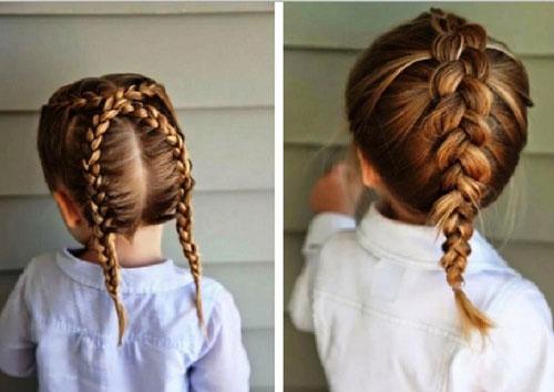 Легкие прически в школу на короткие волосы. Прическа на 1 сентября на короткие волосы: 40 идей