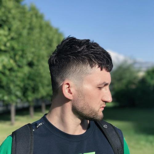 Прическа 1 см. Как выглядит мужская стрижка бокс?