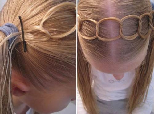 Прически на средние волосы на праздник девочке. Прически для девочек на средние волосы — 15 подробных мастер-класса