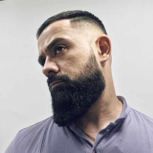 Прическа 1 см. Как выглядит мужская стрижка бокс?