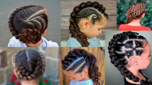 Причёски на 1 сентября на короткие волосы в 2023 году. Легкие школьные прически 2023-2024 год 09