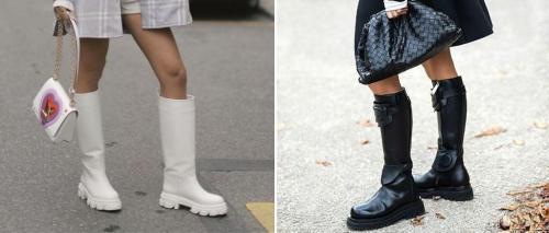 Ботфорты на плоской подошве. С чем носить ботфорты на плоской подошве? 05 Ботфорты на плоской подошве. С чем носить ботфорты на плоской подошве? 05