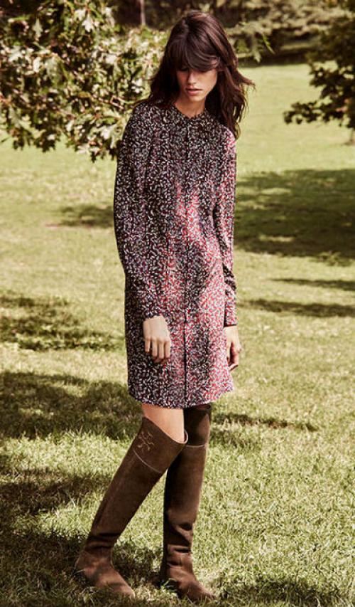 Что носить с ботфортами без каблука. С чем носить ботфорты на низком каблуке или плоской подошве