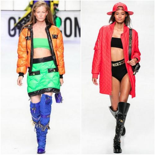 С чем носить кожаные ботфорты. Как носить ботфорты