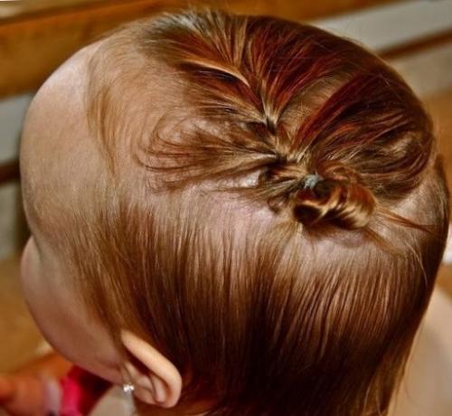 Детские прически на короткие волосы. Косичка-выручалочка