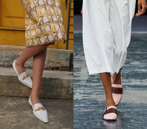 Какие лоферы модные в 2022 году. Женские лоферы 2022: какие в моде и с чем носить