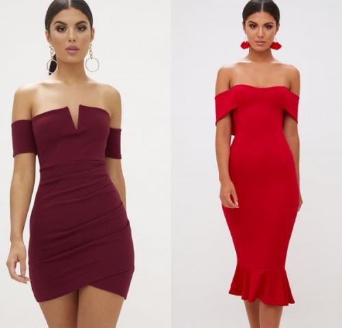 С чем носить красное платье. Аксессуары 01