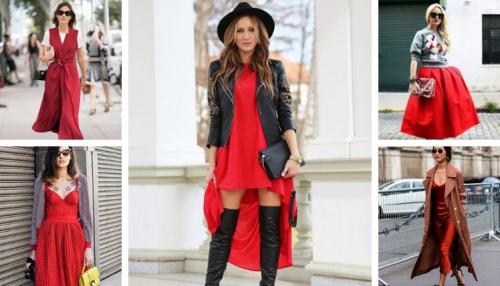 Красное платье с пиджаком. C чем носить красное платье: жакеты, куртки и кардиганы