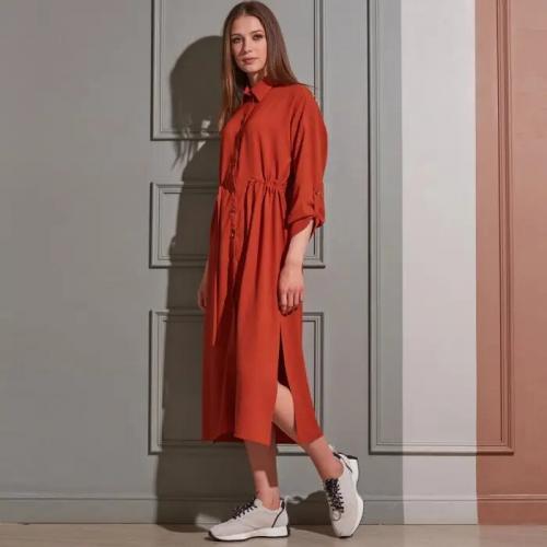 С чем носить красное платье. Аксессуары 14