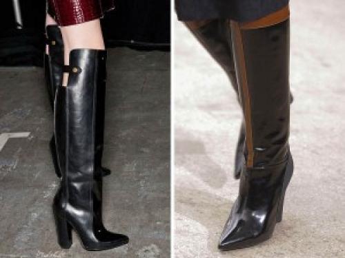 Ботфорты для полных ног. Как выбирать и с чем носить ботфорты полным женщинам? ^