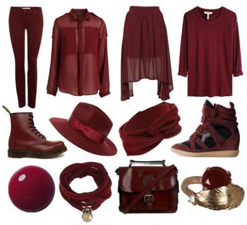 Цвет бургунди в одежде. Бургунди – чарующий цвет для роскошных осенних образов 03 Цвет бургунди в одежде. Бургунди – чарующий цвет для роскошных осенних образов 03
