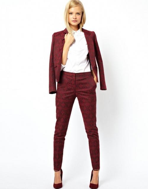 Сочетание бордового цвета в одежде. Особенности цвета и его оттенки