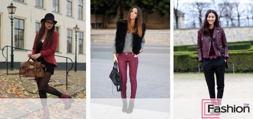 Синий и бордовый сочетание. С какими цветами бордовый цвет смотрится более выигрышно?