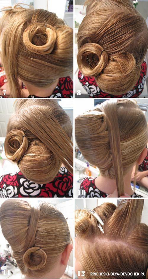 Прически на бальные танцы девочкам. Прически для бальных танцев для девочек