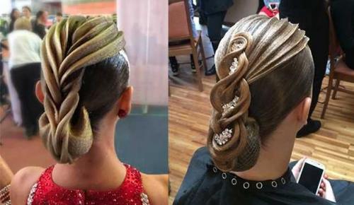 Прически, бальные танцы юниор. Правила выполнения причесок у девушек