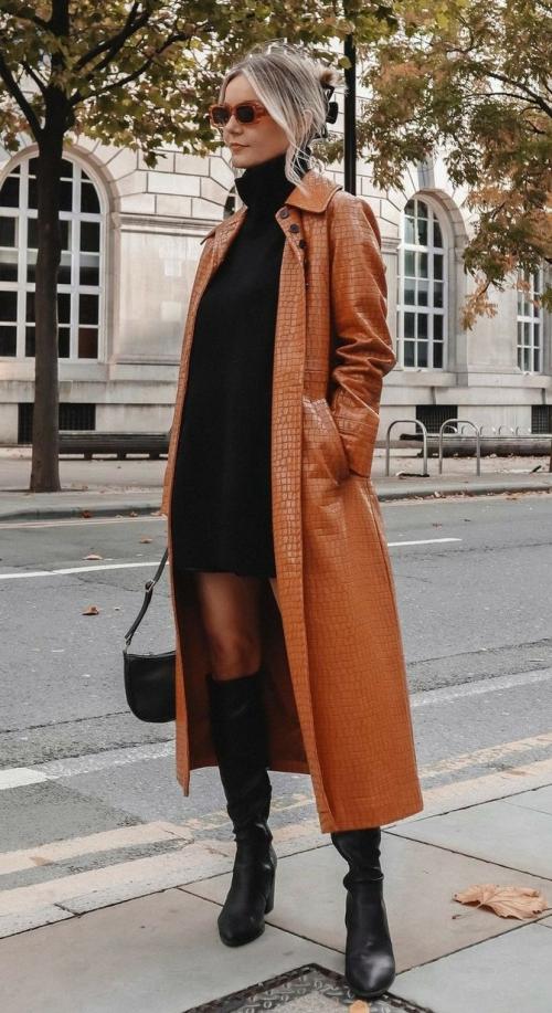 С чем носить пальто в 2023 году. Какие пальто в моде. Демисезонные и зимние тренды 08