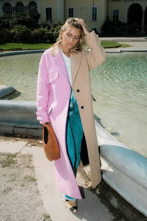 С чем носить пальто в 2023 году. Какие пальто в моде. Демисезонные и зимние тренды 06