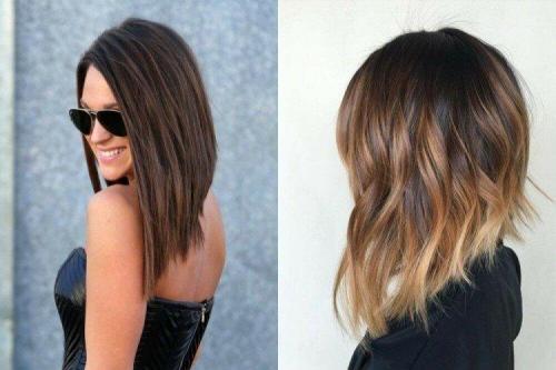 Удобные стрижки на средние волосы. Стрижки на средние волосы, не требующие укладки