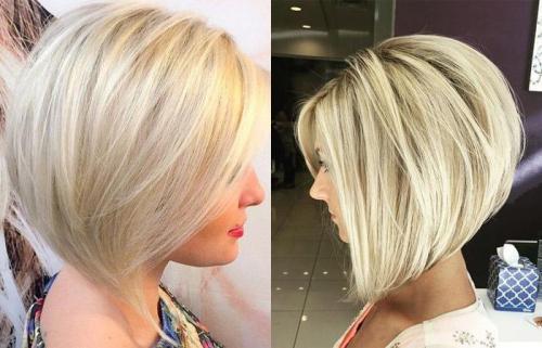 Каре с челкой блонд. Кому подойдет 02