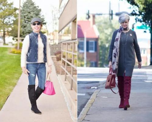 Можно ли носить ботфорты в 50 лет. Ботфорты для тех, кому за 50: стоит ли носить сапоги выше колена зрелым женщинам и как это делать стильно