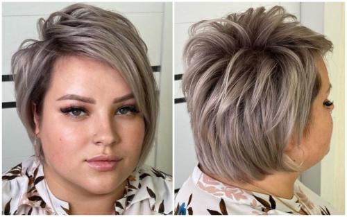 Стрижки для дам 50+, которые молодят с названиями. Модные варианты стрижек для полных женщин в возрасте 50-55 лет: обзор фото-идей