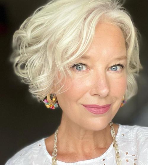 Стрижки для дам 50+, которые молодят с названиями. Модные варианты стрижек для полных женщин в возрасте 50-55 лет: обзор фото-идей