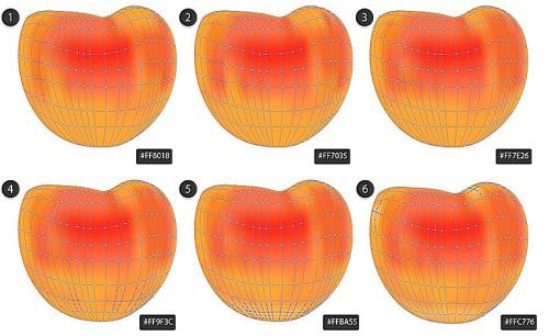 Какие основные принципы и правила следует соблюдать при создании фигуры по типу персика. Рисуем реалистичные персики в Adobe Illustrator