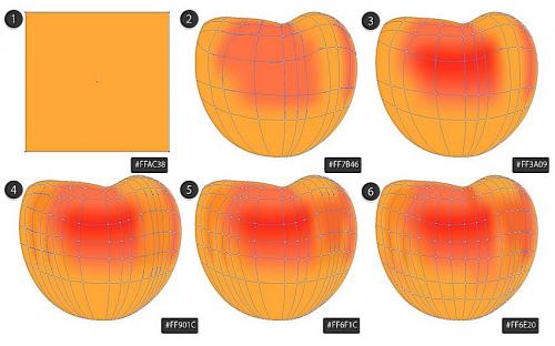 Какие основные принципы и правила следует соблюдать при создании фигуры по типу персика. Рисуем реалистичные персики в Adobe Illustrator