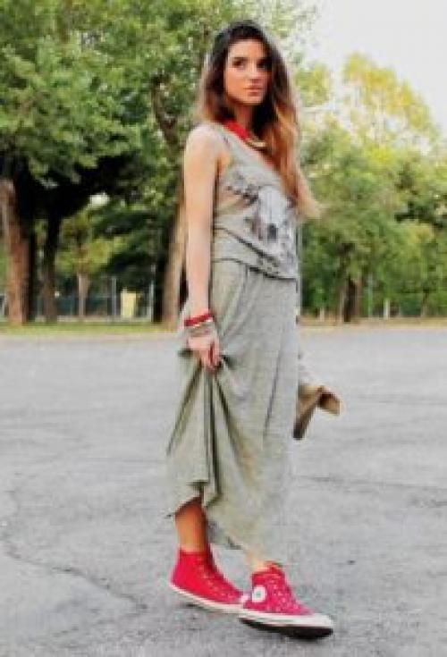 Какую обувь носить с длинным платьем. Как правильно подобрать обувь к платью в пол?