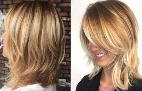 Каскад на средние волосы. Варианты стрижки каскад 23 Каскад на средние волосы. Варианты стрижки каскад 23