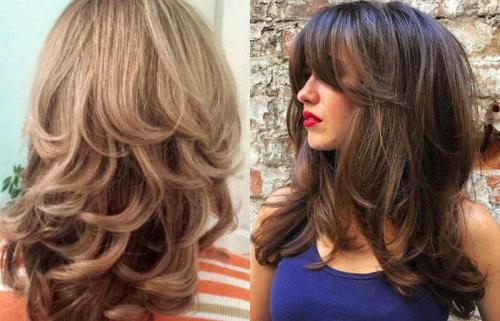 Каскад на средние волосы. Варианты стрижки каскад 24 Каскад на средние волосы. Варианты стрижки каскад 24