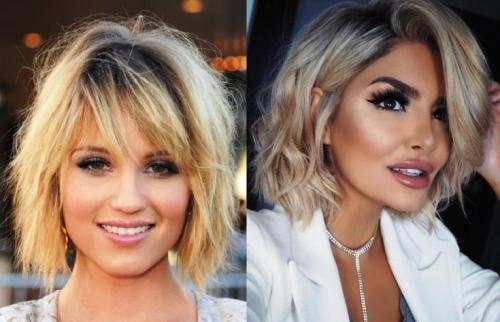 Стрижка каскад на короткие волосы. Стрижка укороченный каскад на короткие волосы