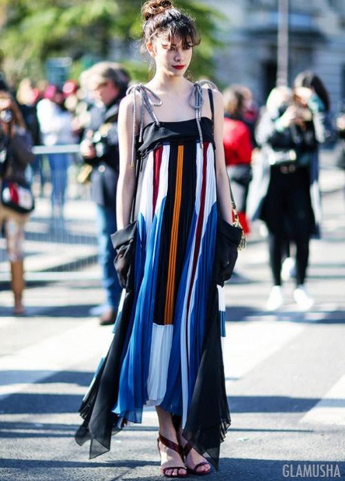 Какие топы можно носить с платьем-макси. Как и с чем носить платье макси, чтобы выглядеть современно