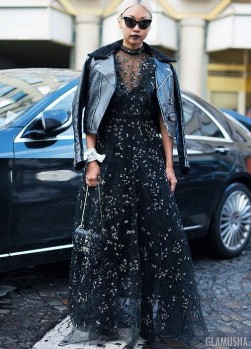 Какие топы можно носить с платьем-макси. Как и с чем носить платье макси, чтобы выглядеть современно