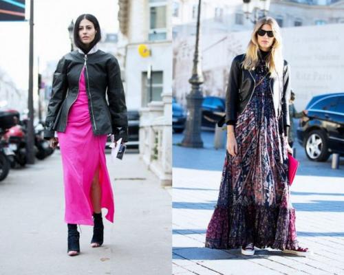 Какие топы можно носить с платьем-макси. Как и с чем носить платье макси, чтобы выглядеть современно