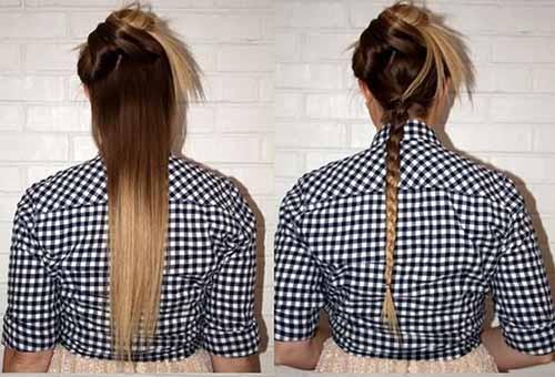 Как избежать проблем при сделании коротких волос без стрижки. Способ №1