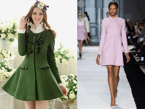 Платье-пальто: стильные сочетания для любой сезон 10 Платье-пальто: стильные сочетания для любой сезон 10