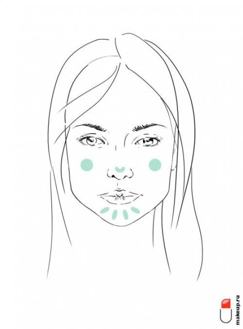 Как пользоваться зеленым корректором. Как сделать цветовую коррекцию лица? Инструкция