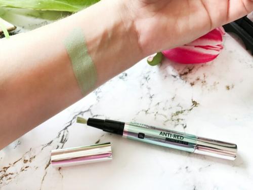 Зеленый корректор до и после. Цветные корректоры для лица: какой для чего