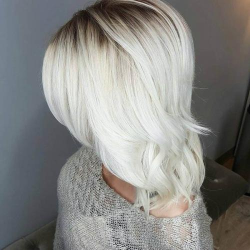 Что такое серый платиновый блонд. Как покраситься в платиновую блондинку