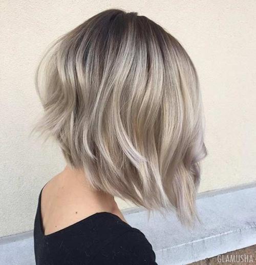 Пепельно золотистый цвет волос фото