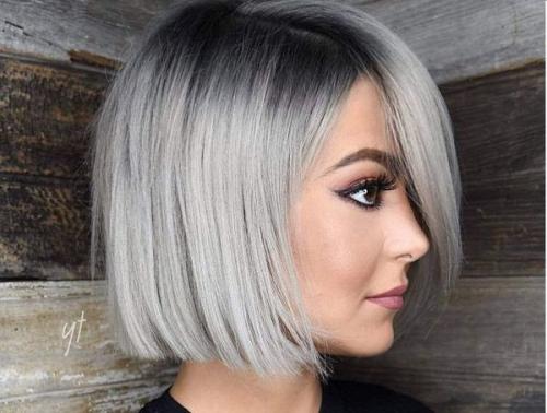 Откройте для себя новую эру стрижки блондинок с челкой 03