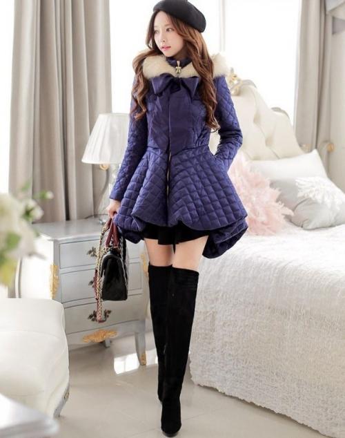 С чем носить кожаные ботфорты. Ансамбли с моделями на каблуке 01