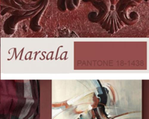 Цвет Марсала сочетание в интерьере. Марсала (Marsala) – цвет года 2023 в интерьере. Фото и сочетание цветов