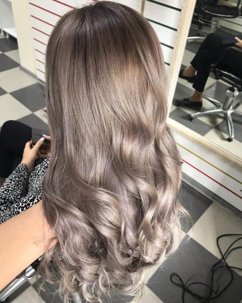 Как добиться пепельного цвета волос без желтизны. Окрашивание в пепельно-русый в домашних условиях