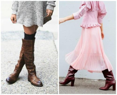 С чем носить светло-коричневые полусапоги зимой. Оттенки и сочетания